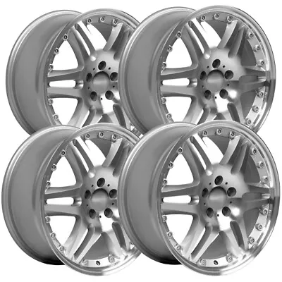 (Set Of 4) OE Wheels MB09 18x8.5 5x112 +35mm Silver Wheels Rims 18  Inch • $679.96