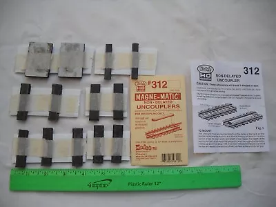 Lot Of 13 Assorted Permanent Magnet Uncouplers Non DelayedKadee 312NHO Scale • $39.99