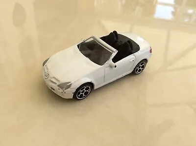 Majorette Mercedes SLK 200 280 350 Rare White Model Toy Car 1/57 • £5.95