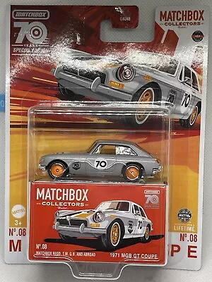 Matchbox Collectors - 1971 MGB GT Coupe • $15.95