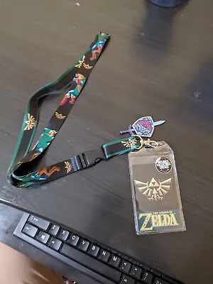 The Legend Of Zelda Nintendo Shield Lanyard • $9.95