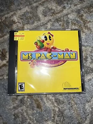 Ms. Pac-Man: Quest For The Golden Maze Jewel Case (PC 2001) - Never Opened! • $19.99
