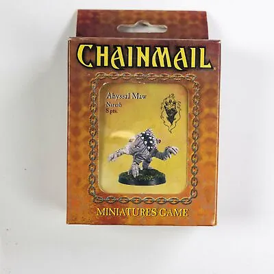 Dungeons And Dragons Chainmail Abyssal Maw Miniature • $11.99