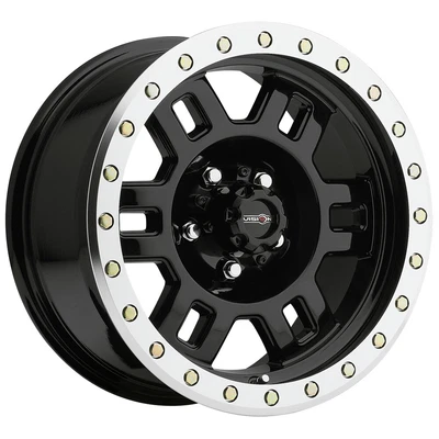 $724 • Buy 4-Vision 398 Manx 16x8 5x4.5  +0mm Gloss Black Wheels Rims 16  Inch