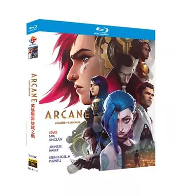 $21.99 • Buy Arcane: League Of Legends Season 1 Blu-ray BD TV Series All Region 2 Discs