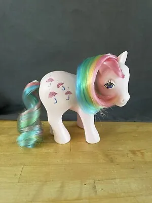 Parasol (bait/pink Ink) Rainbow Hasbro Vintage G1 My Little Pony • $9.94