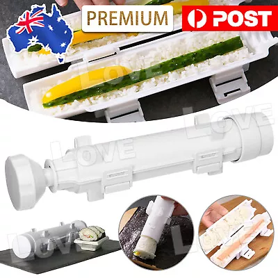 $15.85 • Buy Portable Sushi Roll Maker Making Kit Mold Sushezi Rice Roller Mould Kitchen AU