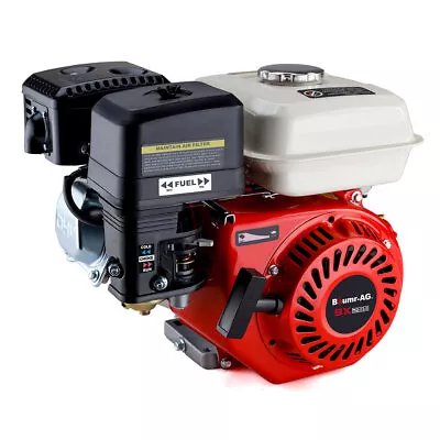 Baumr-AG 6.5HP Petrol Stationary Engine Motor 4-Stroke OHV Horizontal Shaft • $287.53