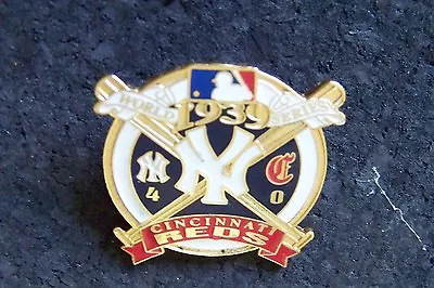 $8 • Buy 1939 NY N.Y. New York Yankees Vs Cincinnati Reds World Series Pin - DEFECTS