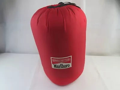 Vintage Marlboro Unlimited Sleeping Bag Camping Gear Red Black Unused • $58.14