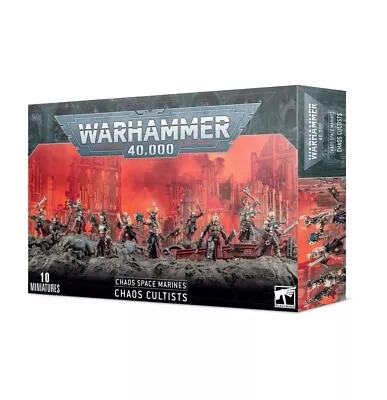 43-88 Chaos Space Marines: Chaos Cultists • $71.18