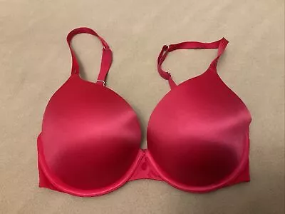 Victoria’s Secret Bra Biofit Demi Uplift 32DD Pink Holiday • $22.80