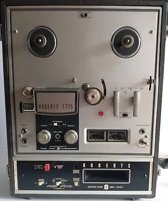 Roberts 1725-8L-II 4-Track Reel To Reel W/ Built In 8 Track • $145