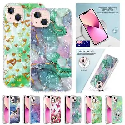 $10.69 • Buy Silicone Case Marble TPU Patterned Cover For IPhone 12 Pro Max 13 Pro 11 XR SE3