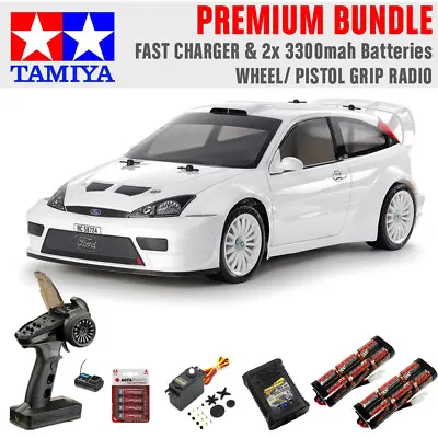 Tamiya RC 58724 2003 Ford Focus RS Custom (TT-02) 1:10 RC Premium Wheel Bundle • £224.95