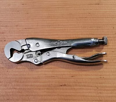 Vintage Petersen Vise-Grip 4LW Adjustable Locking Wrench Tool USA Made • $24.95