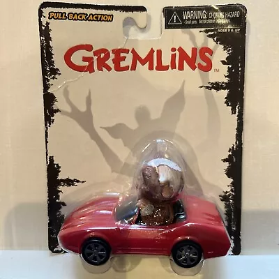 NECA Gremlins Pull Back Action Toy Gizmo In Red Corvette. New Vintage BNIB • $52