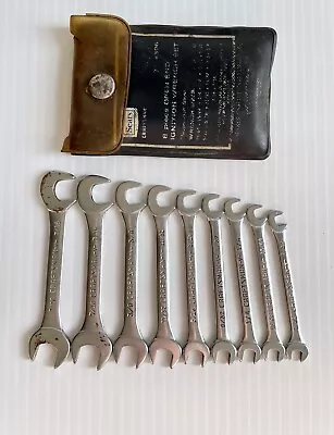 Vintage Sears Craftsman 8 Pc. Open End Ignition Wrench Set SAE 9-4306 USA • $17.50