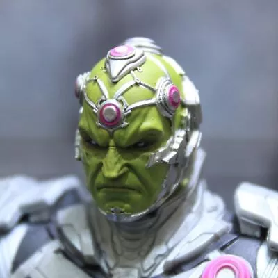 1/12 Custom DC Multiverse Brainiac Injustice 2 Video Game Head Sculpt • $78.29