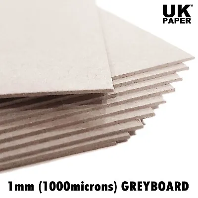 Greyboard A2 A3 A4 A5 A6 Thick Backing Board Cards Picture Frame Mount Sheets • £9.99