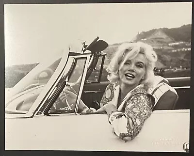 1962 Marilyn Monroe Original Photo George Barris Santa Monica Stamped Pucci Car • £642.54