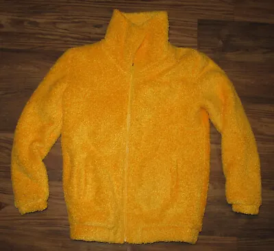 Dudley Stephens Womens Fleece Jacket Full-Zip Marigold Yellow Size S New • $17.60