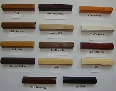 Konig Soft Wax Wood Filler Repair Softwax Stick - Many Colours • £3.36