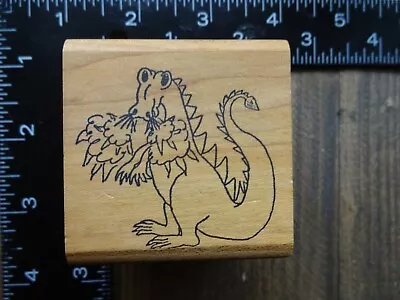 FIRE BREATHING DRAGON Mythical Fantasy Rubber Stamp By STAMP PAD CO • $10.99