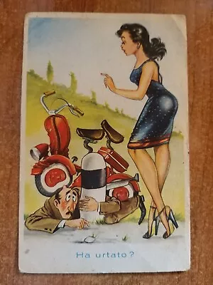 Humorous - Scooter - Vespa - Lambretta. • £4.11