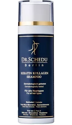 Keratin Collagen Dead Sea Salts Shampoo Free Of Silicones More Volume • £18.99