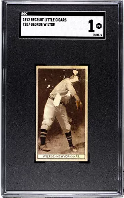 1912 T207 George Wiltse SGC 1 • $80.99