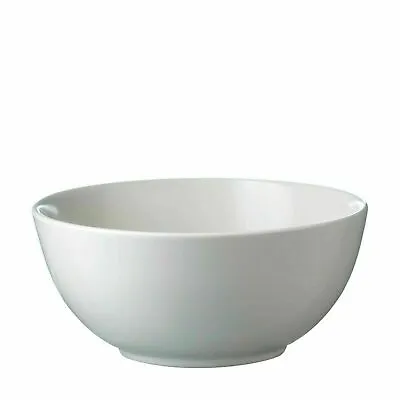 12 X Large Size Melamine White Bowls For Breakfast Rice Cereal Buffets 600ml • £25.63