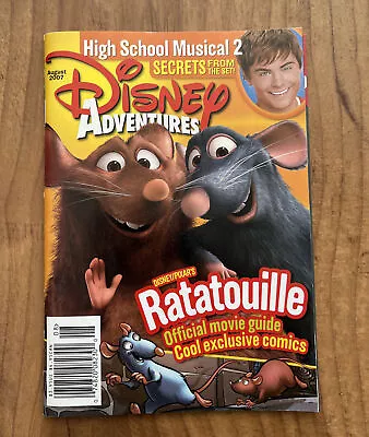 $15 • Buy Disney Adventures Magazine August 2007 Ratatouille Comics Ads Uncirculated NICE!