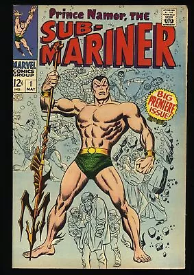 Sub-Mariner #1 FN 6.0 Origin Retold! Fantastic Four Appearance! Marvel 1968 • $199