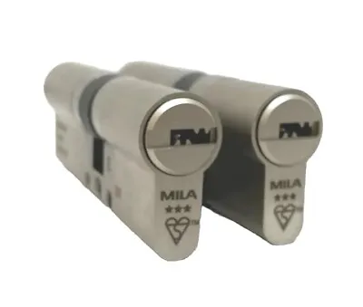 Mila KA Pair Anti-Snap 3 Star Diamond Grade Euro Cylinder Locks For UPVC Doors • £50