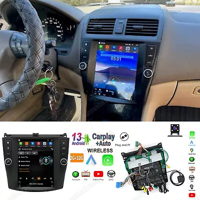 9.7  Apple Carplay Android 13 For 2003-2007 Honda Accord Stereo Radio GPS NAVI • $189