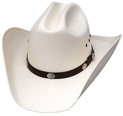 Men's Western Straw Cowboy Hat Adult Sombrero Vaquero Bararato Lona • $29.99