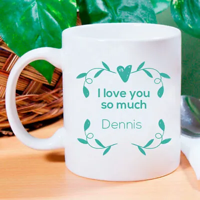 $26.99 • Buy Engraved Valentines Day Mug I Love You So Much Valentines Gift For Her Gift For