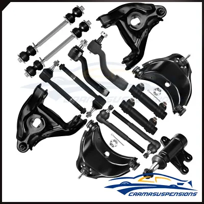 For Chevy GMC C1500 C2500 Suburban Tahoe 15Pcs Front Control Arms Sway Bars Kit • $225.99
