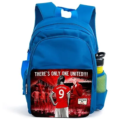 £19.95 • Buy Personalised Manchester Womens Football Backpack Girls School Bag Rucksack WF83