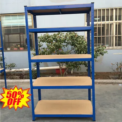 Heavy Duty Shelf Garage Steel Metal Storage 5 Tier Adjustable Shelves Rack NEW • $54.50