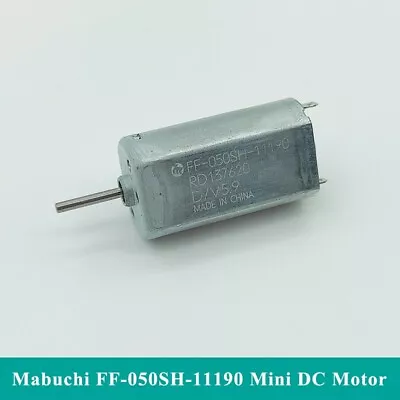 MABUCHI FF-050SH-11190 DC 3V-9V D/V5.9 7400RPM Mini 15mm Electric Motor DIY Toy • $1.95