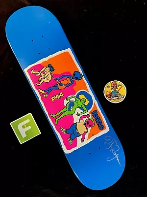 RARE SIGNED TJ Rogers Blind Reaper Mark Gonzales Skateboard Deck AUTOGRAPH • $174.79