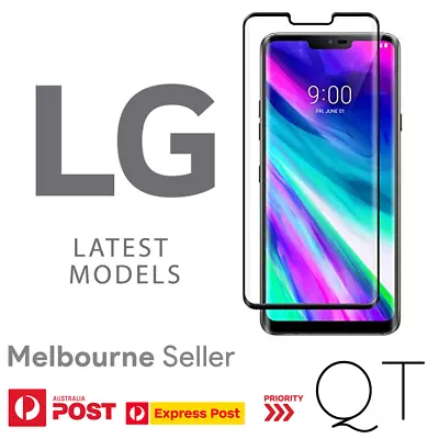 $5.49 • Buy Genuine Tempered Glass/Film Screen Protector For LG G8 V40 V30+ K41 51 61 Q6 Q7
