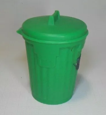 $9.99 • Buy Vintage Green Topps Chewing Gum Candy Trash Garbage Can Container FREE SHIPPING