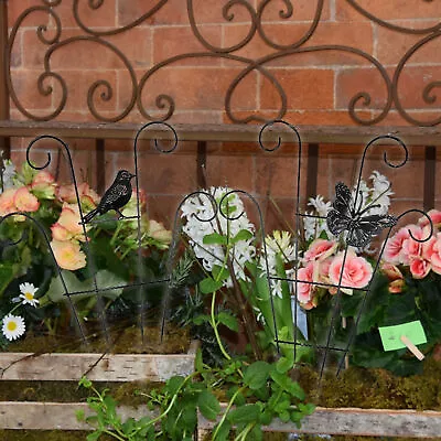 Climbing Trellis Flower Pots Supports Garden Trellis With Metal Plant Lattice • £9.20