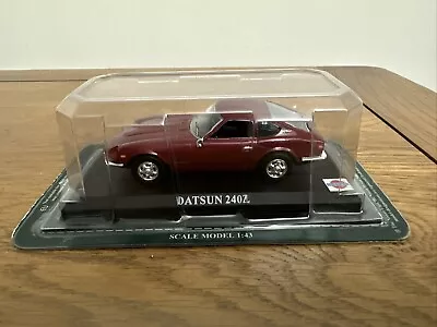 Altaya 1/43 Scale Model Car AL1920A - Datsun 240Z - Burgundy New • £16.99