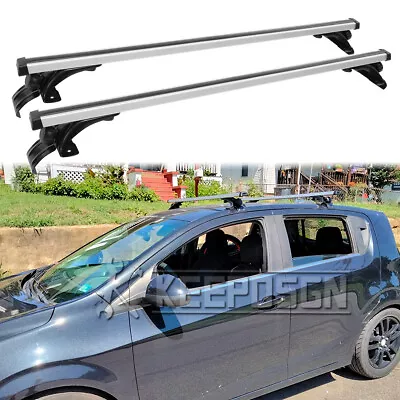 For Chevy Sonic Malibu 48  Roof Racks Cross Bars Luggage Cargo Kayak Carriers UK • $158.56