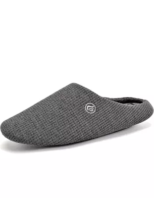 MERENCE Men's Memory Foam Comfortable House Slippers Size 11-12 - Gray • $16.99