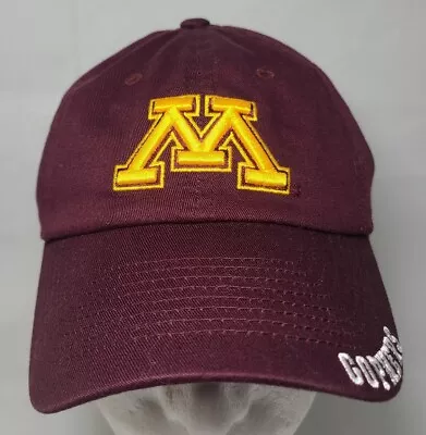 Captivating Minnesota Golden Gophers Maroon Cap Hat OSFM Adjustable ~ New • $9.93